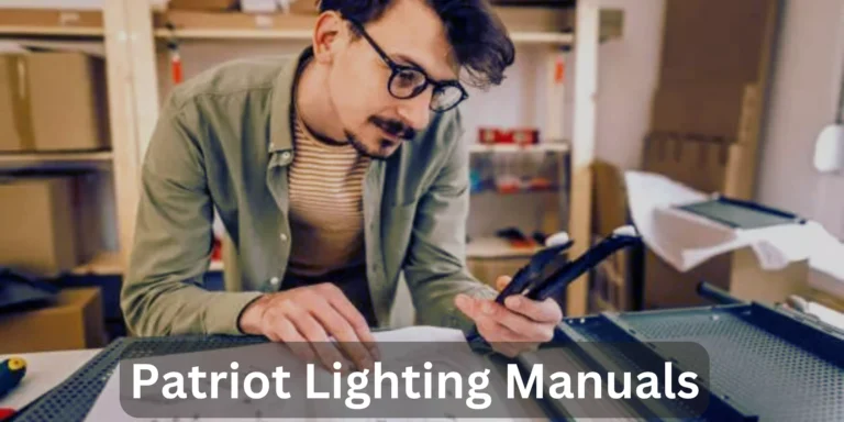 Patriot lighting manuals