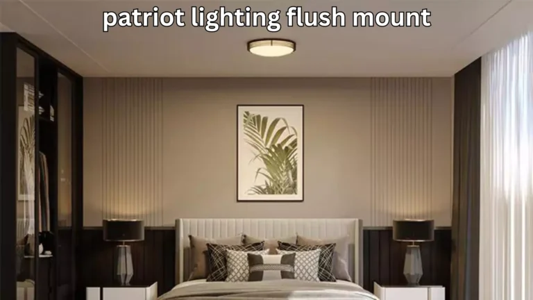 patriot lighting flush mount